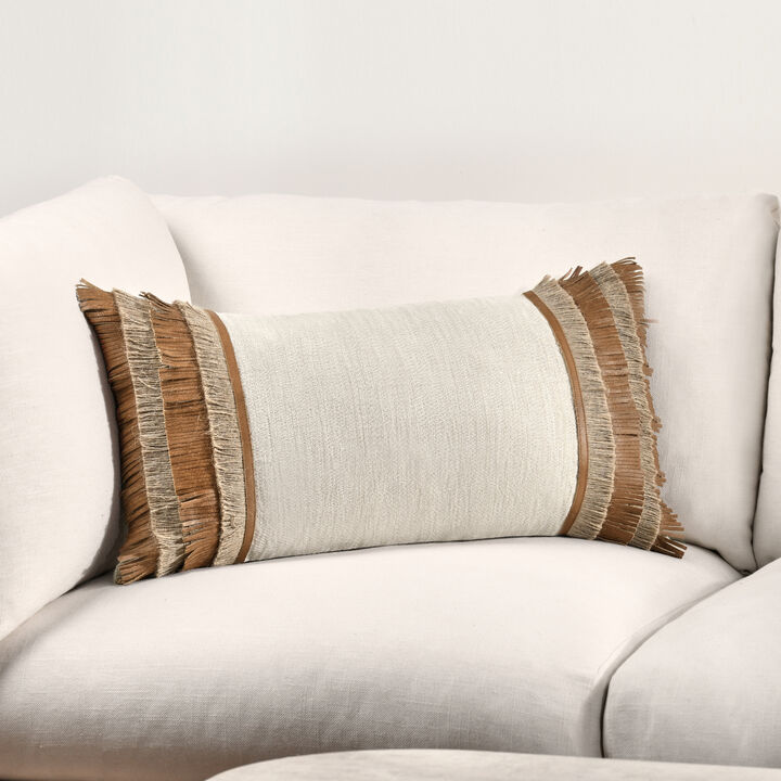 Pottery Leather Pillow