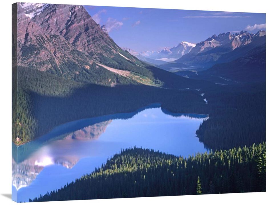 Mount Patterson at Peyto Lake, Banff National Park, Alberta, Canada-Canvas Art-40x30