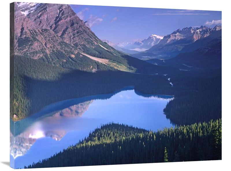 Mount Patterson at Peyto Lake, Banff National Park, Alberta, Canada-Canvas Art-40x30