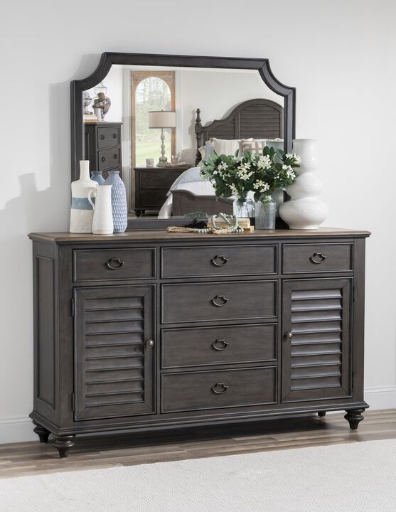 Kingston Louvered Dresser