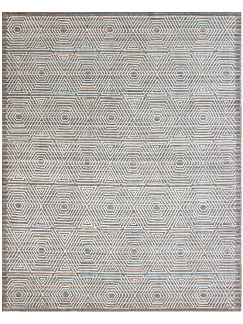 Himalaya HIMHLA51 Silver 8" x 10" Rug