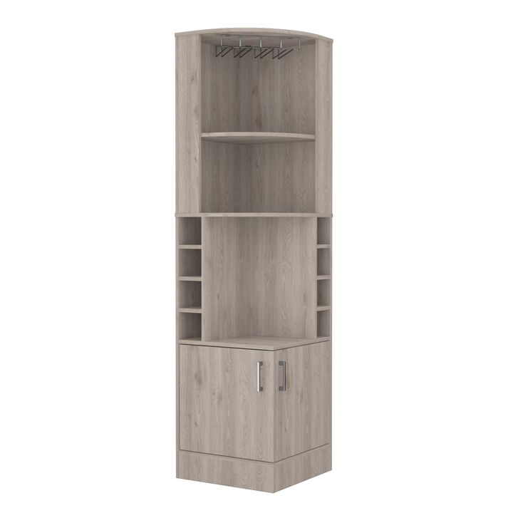 Seattle Corner  Bar Cabinet