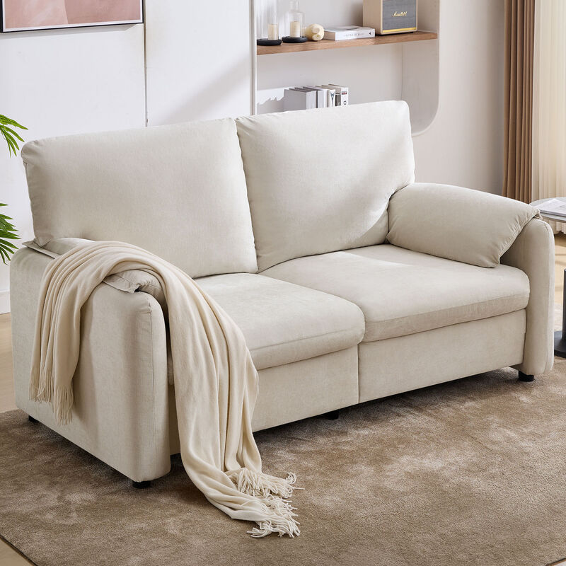 Merax Chenille 2-Seat Sofa for Living Room