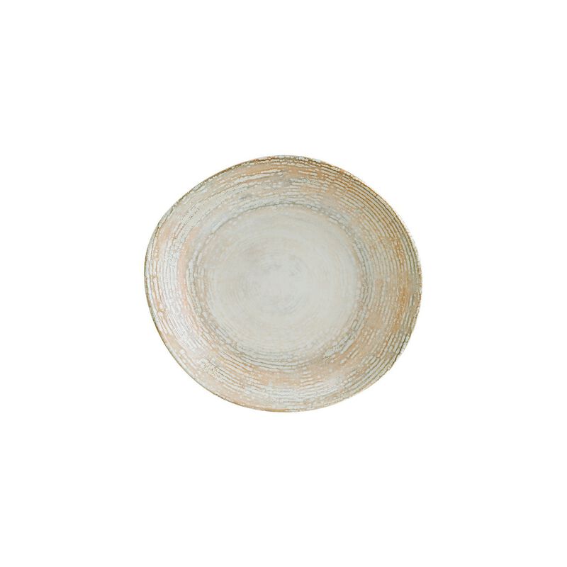 Patera 10.25" x 9.5" x h:2.5" 36 oz. Organic Decorated Porcelain Bowl