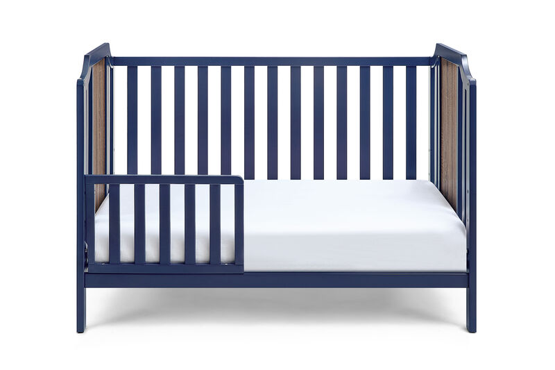 Suite Bebe Brees 3-in-1 Convertible Island Crib Black/Brownstone