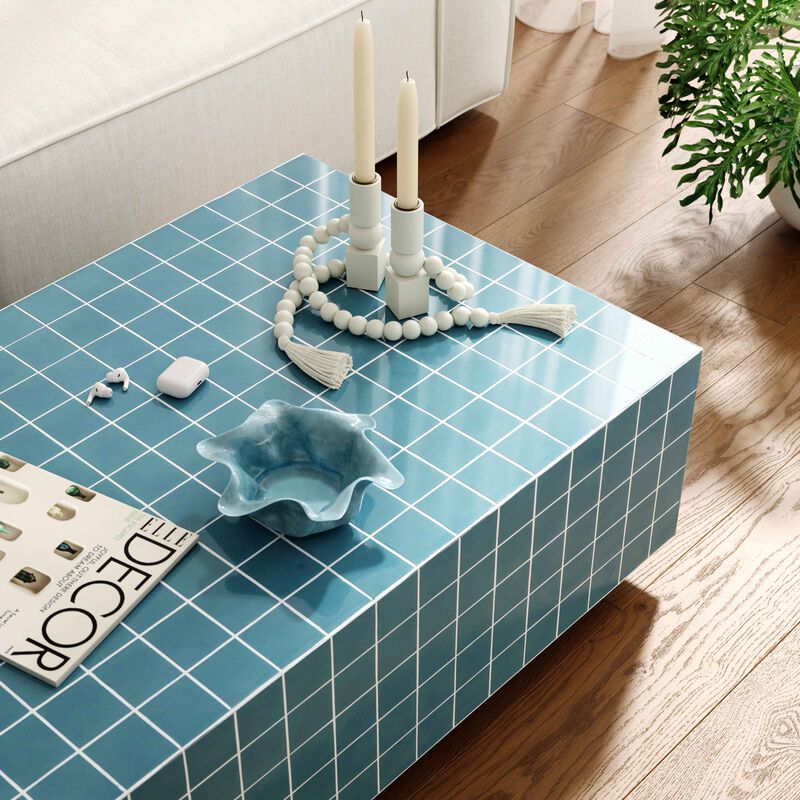 Mixie Taupe Tile Indoor / Outdoor Coffee Table