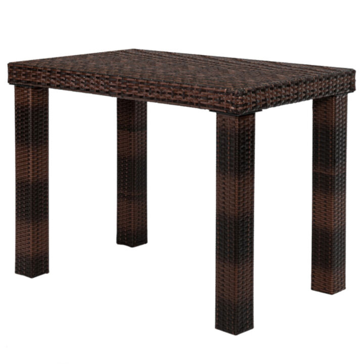 Sleek Gradient Bar Table with Unique Color Transition, Ideal for Home Bars