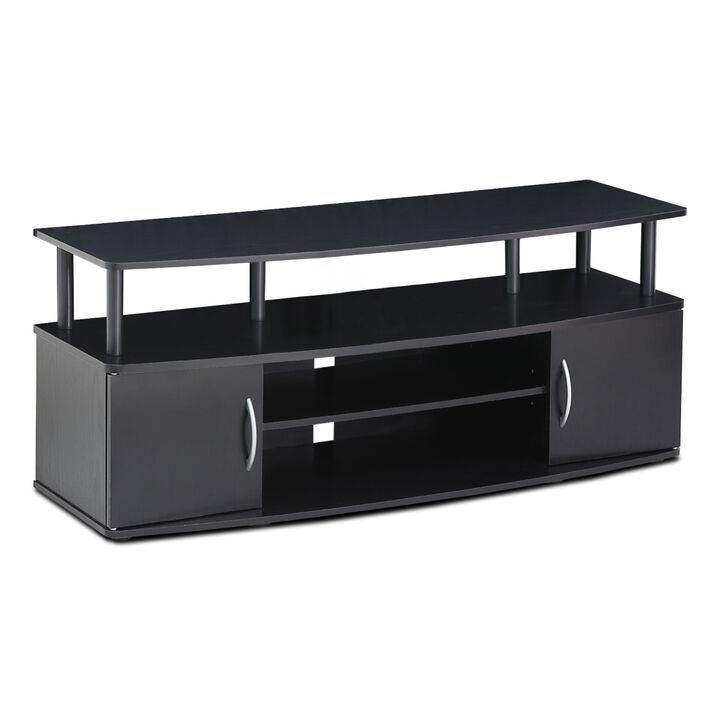 Furinno Furinno JAYA Large Entertainment Center Hold up to 50-IN TV, 15113BKW