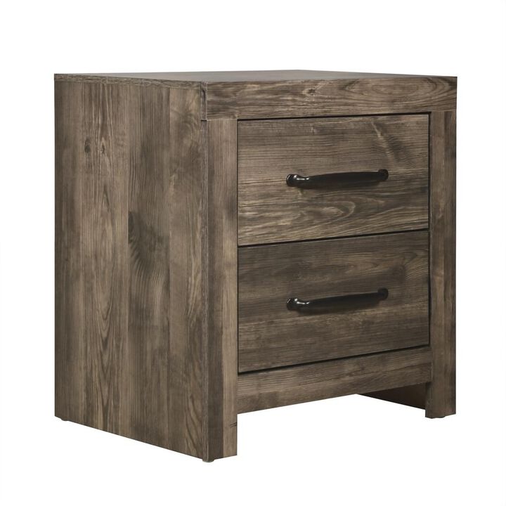 New Classic Furniture Misty Lodge Nightstand- Greige