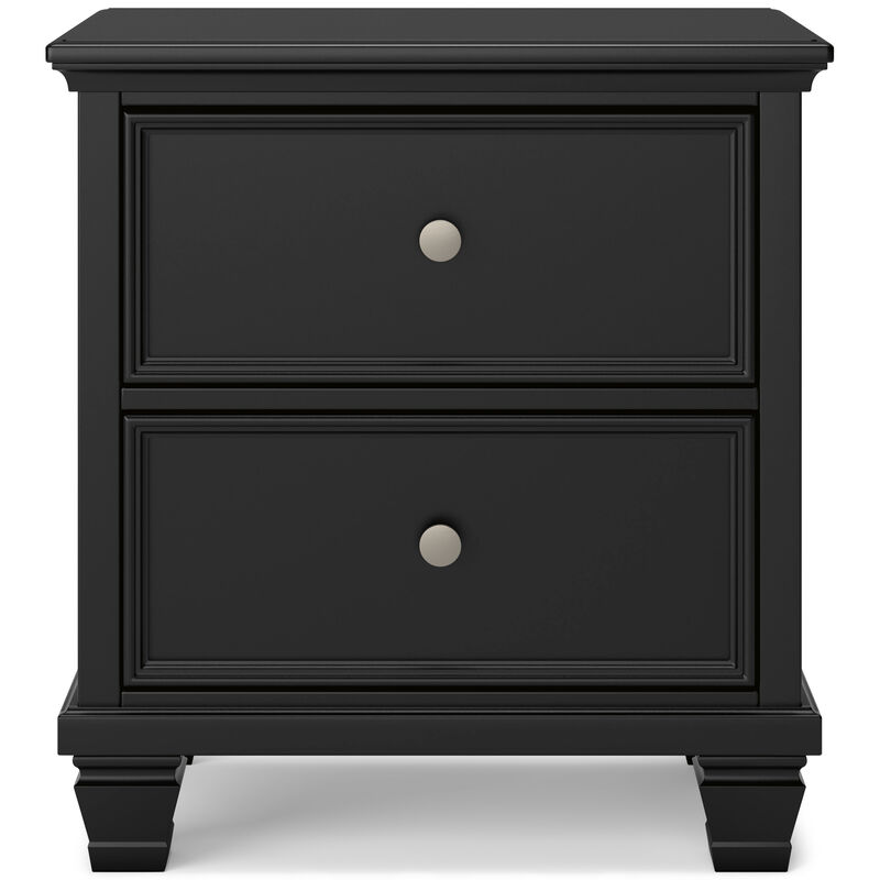 Lanolee Black Nightstand