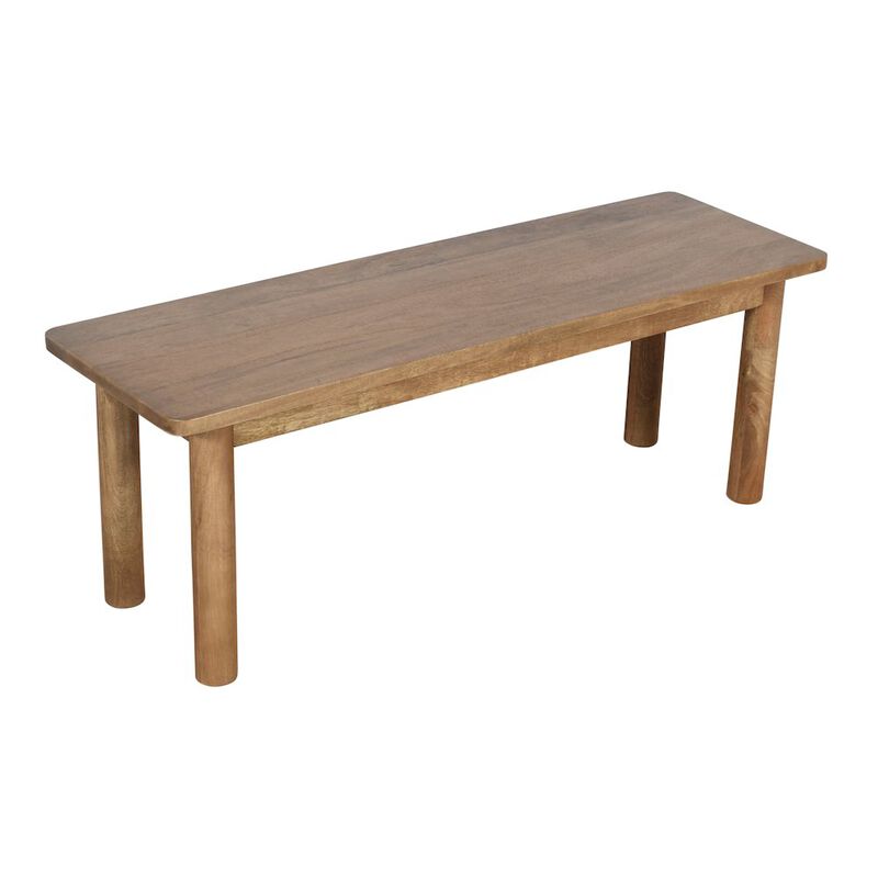 Jofran Bodhi 50 Rustic Solid Wood Dining Bench
