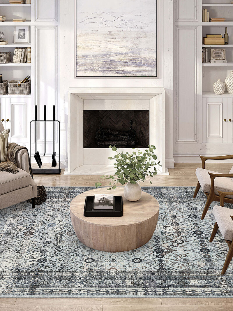 Jericho JC7 Pewter 10' x 14' Rug