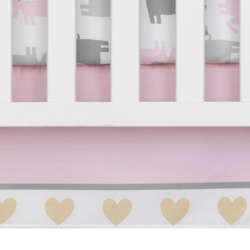 Bedtime Originals Eloise 4-Piece Nursery Baby Crib Bedding Set