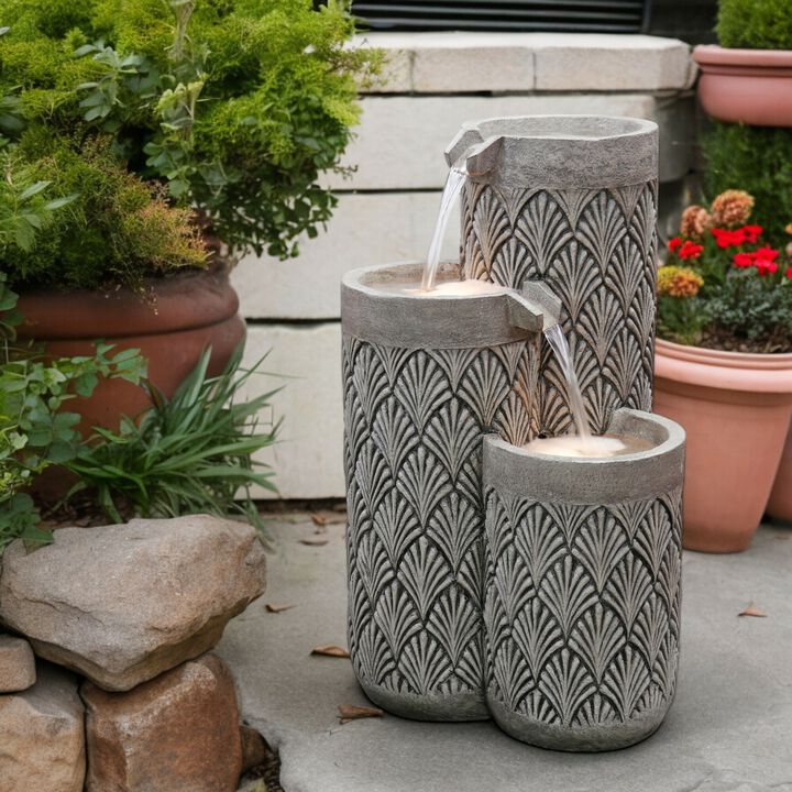 Resin Fountain – Charming Garden Water Feature for Lawn, Yard, and Patio Decor