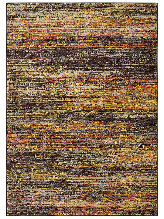 Atlas 3'3" x 5'2" Gold Rug