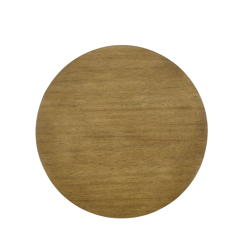 15.75 in. Round Wood Coffee Table