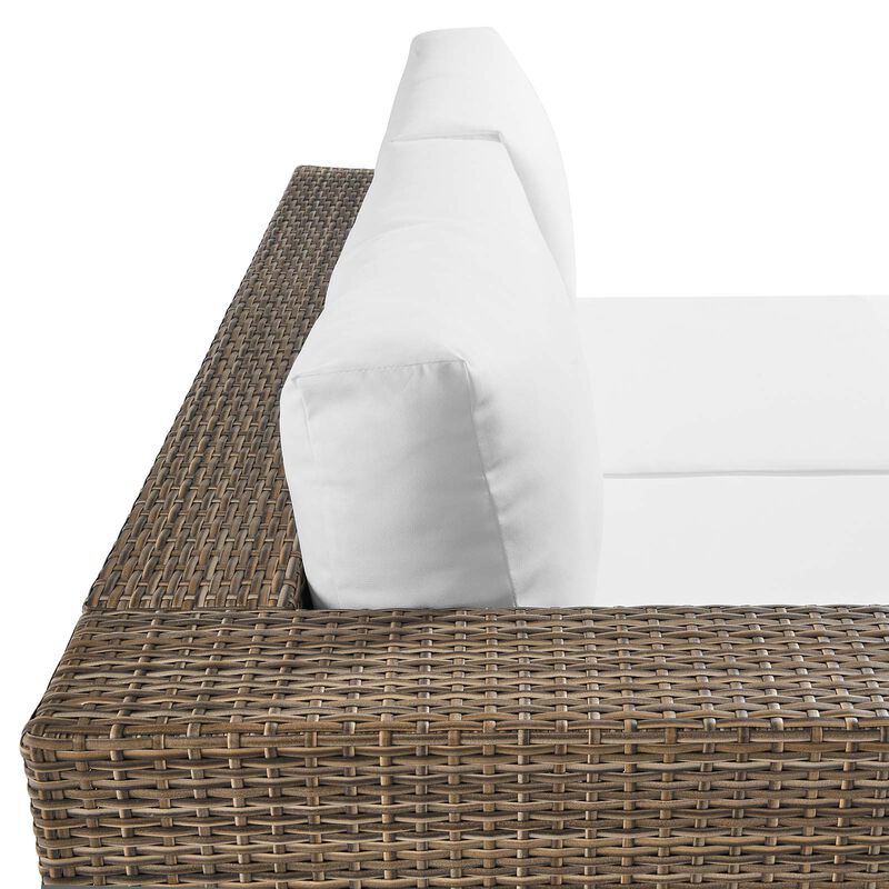 Modway - Convene Outdoor Patio Outdoor Patio Left-Arm Loveseat