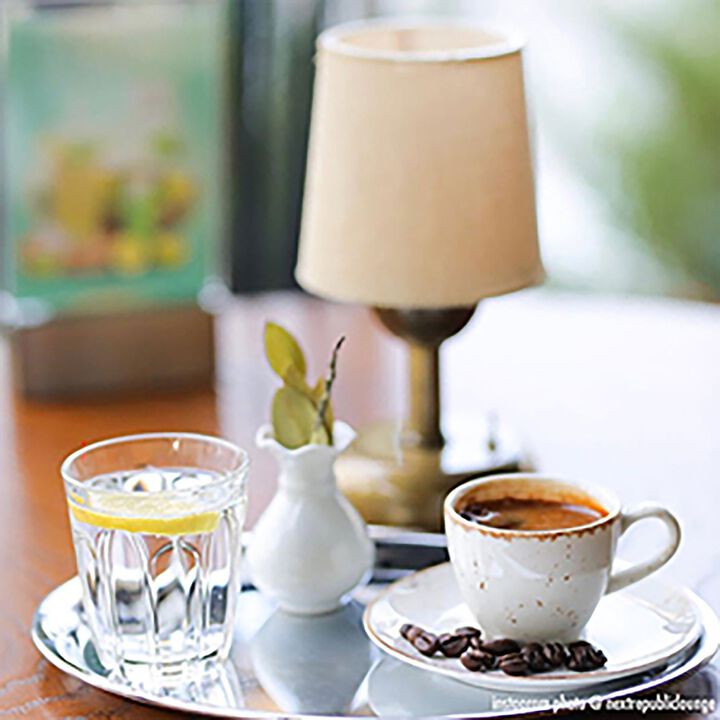 Grain Bistro 3 oz. Espresso Cup+Saucer Set for 4