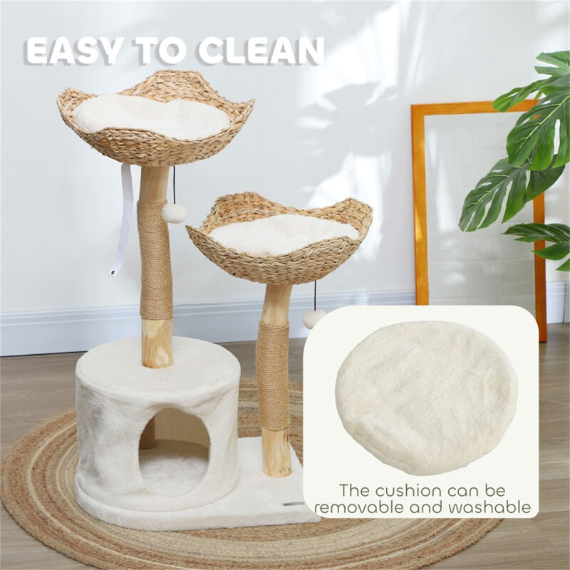 Premium Multi-Level Cat Tree with Scratching Posts, Perches, and Cozy Hideaways for Cats