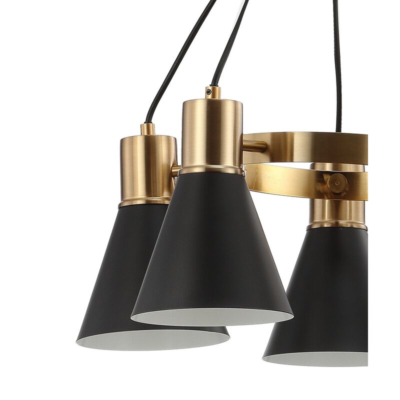 Markle 5-Light Metal LED Chandelier
