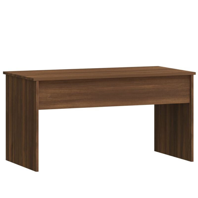 vidaXL Coffee Table Brown Oak 40.2"x19.9"x20.7" Engineered Wood