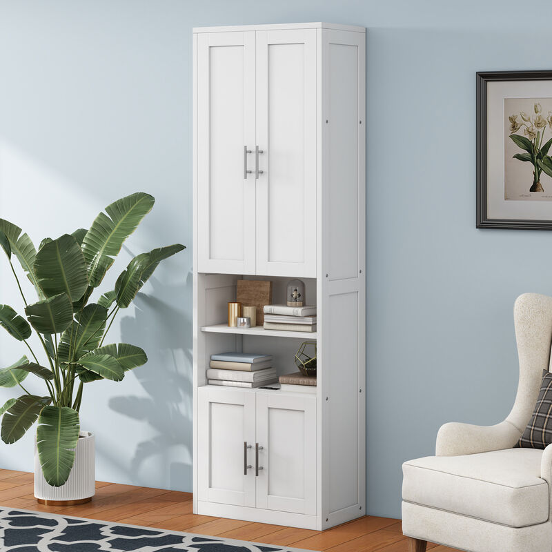 Merax Side Storage Cabinet Bookcase