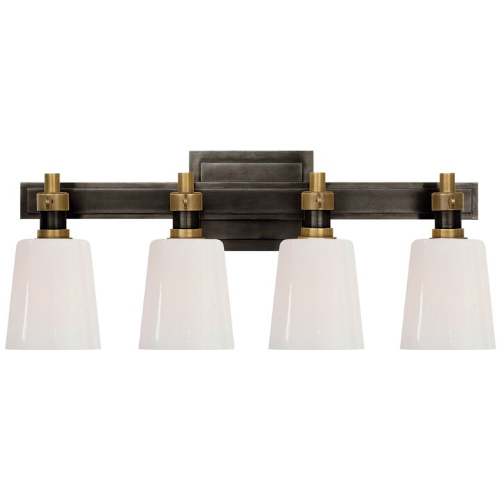 Bryant Six-Light Linear Bath Sconce