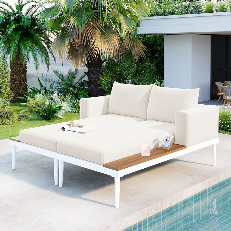 Merax Modern Outdoor Daybed Patio