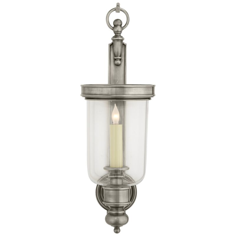 Georgian Small Hurricane Wall Sconce