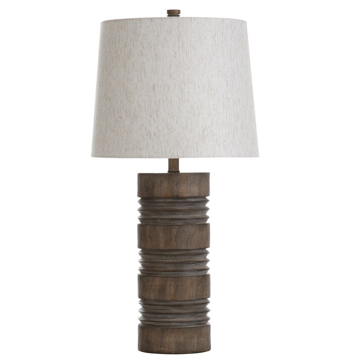 Ribbed Roanoke Table Lamp