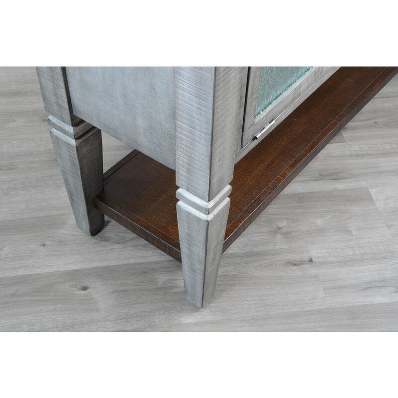 Sunny Designs Homestead Hills Alpine Grey Wood Server