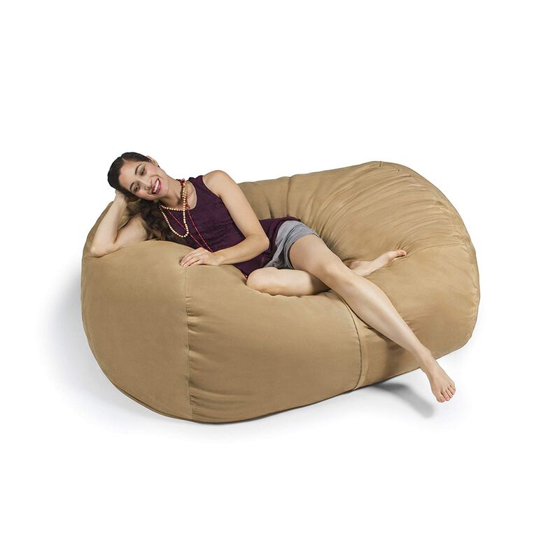 Jaxx 5.5 Foot Lounger Bean Bag Loveseat