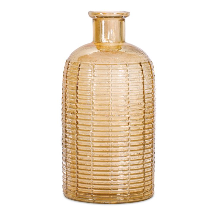 10-Inch Glass Vase – Elegant Decorative Accent