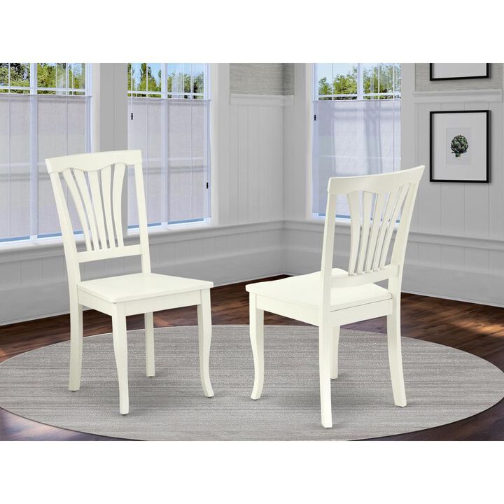 Dining Chair Linen White