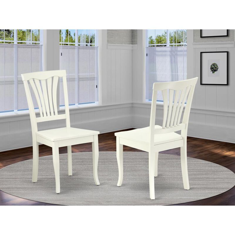 Dining Chair Linen White