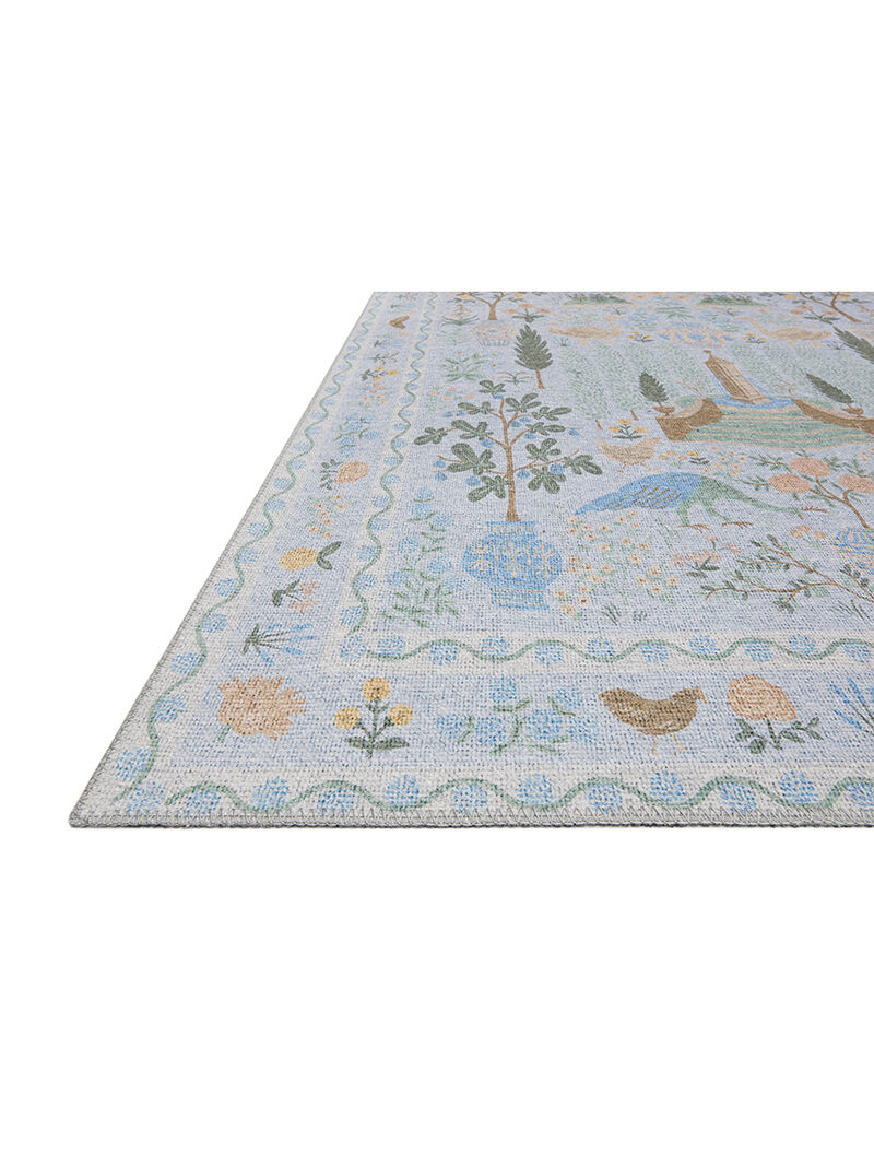 Menagerie MEN03 Light Blue 7'6" x 9'6" Rug