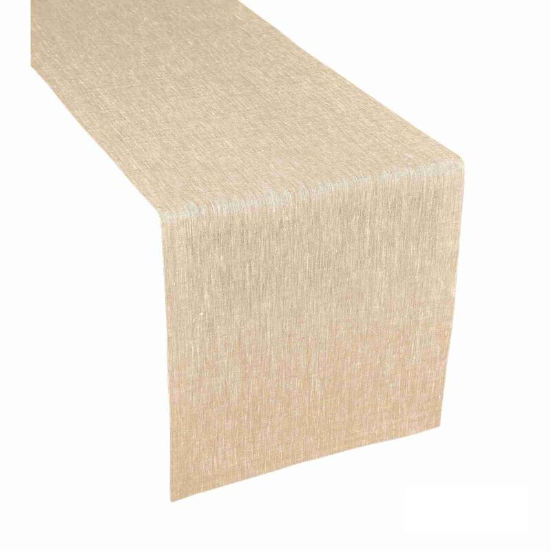 Solino Home 100% Pure Linen Table Runner | Athena for Thanksgiving, Christmas