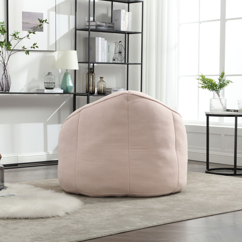 Merax Bean Bag Sofa Accent Chair with Footrest