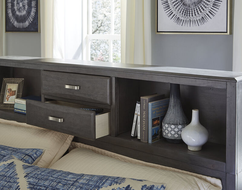 King Storage Bed w/8 Drawers