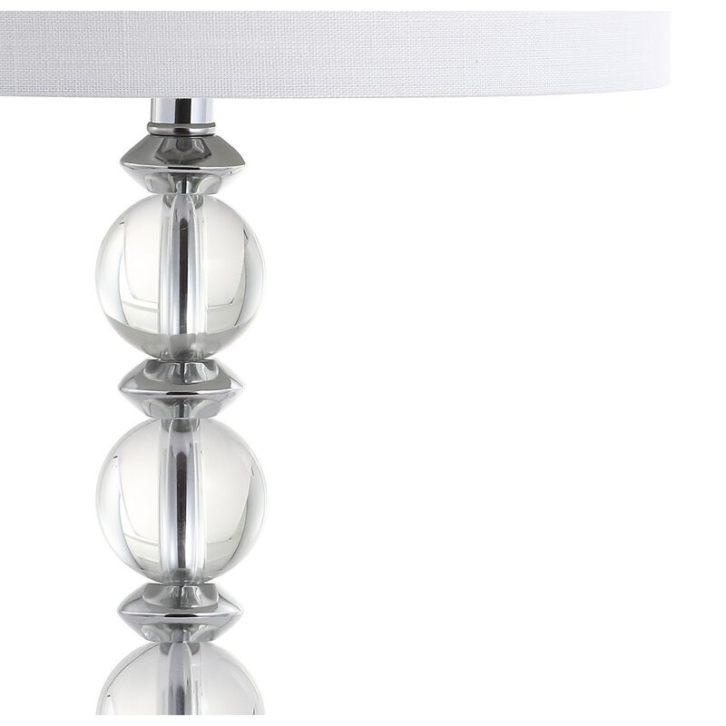 Paul Crystal/Metal LED Table Lamp