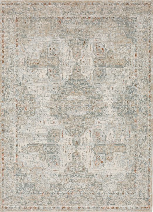 Solitude R1043 Beige/Cream 7'10" X 10'