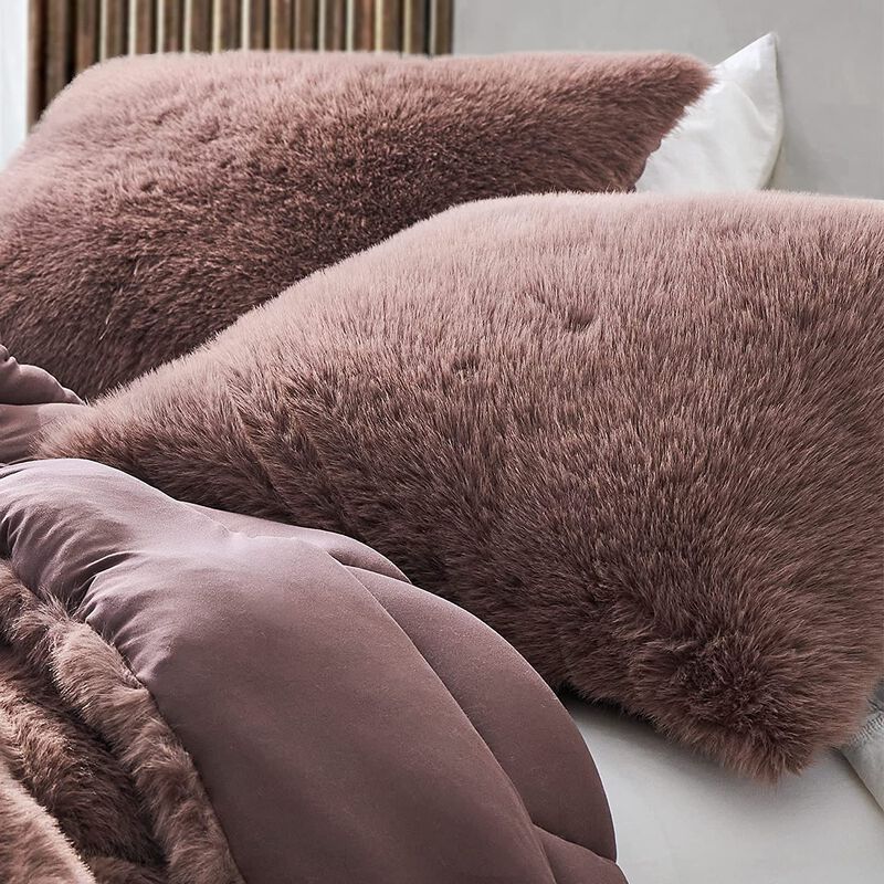 Messy Hair Day - Coma Inducer® Sham - Chocolate Taupe