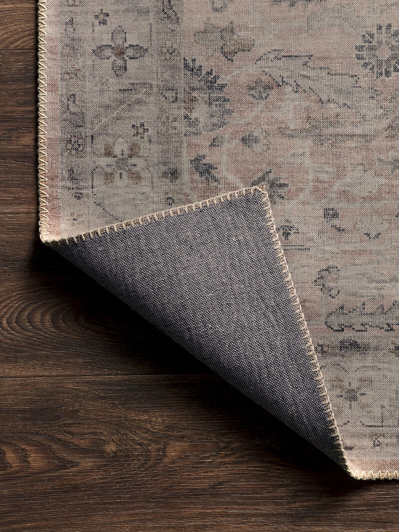 Hathaway HTH06 Blush/Multi 3'6" x 5'6" Rug by Loloi II