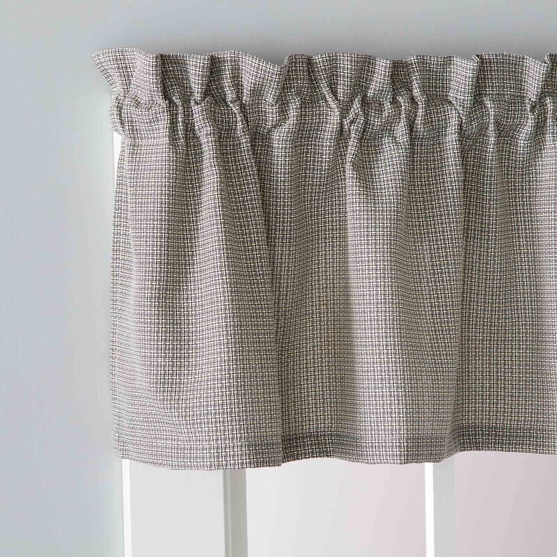 Saturday Knight Ltd Nelson Versatile Tailored Window Valance - 58x13", Rust