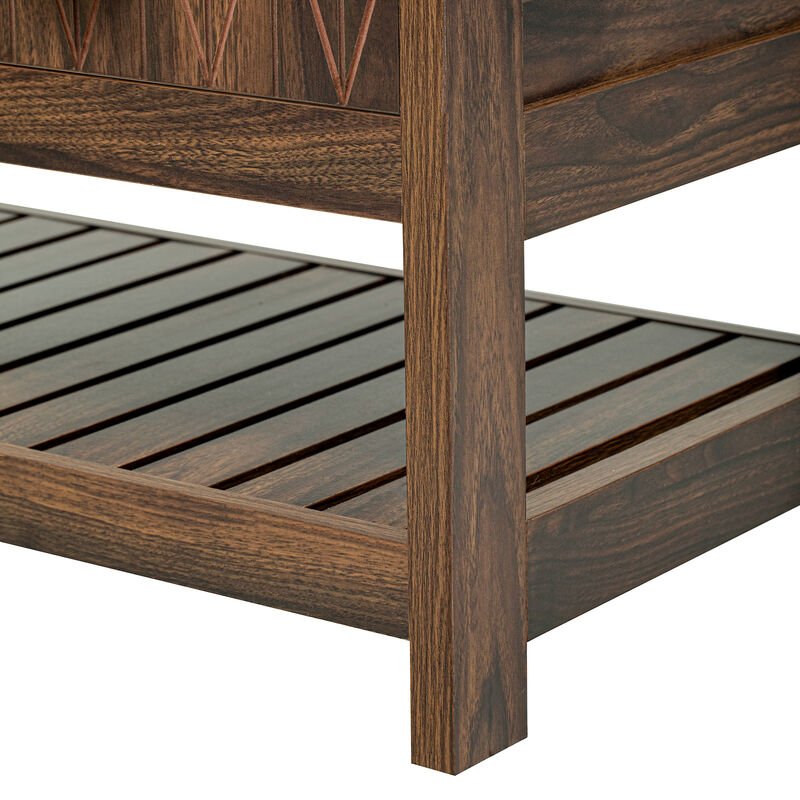 Merax Hall Tree with Bench and Shoes Storage