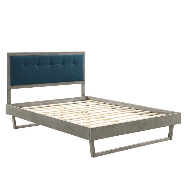 Modway - Willow Queen Wood Platform Bed with Angular Frame