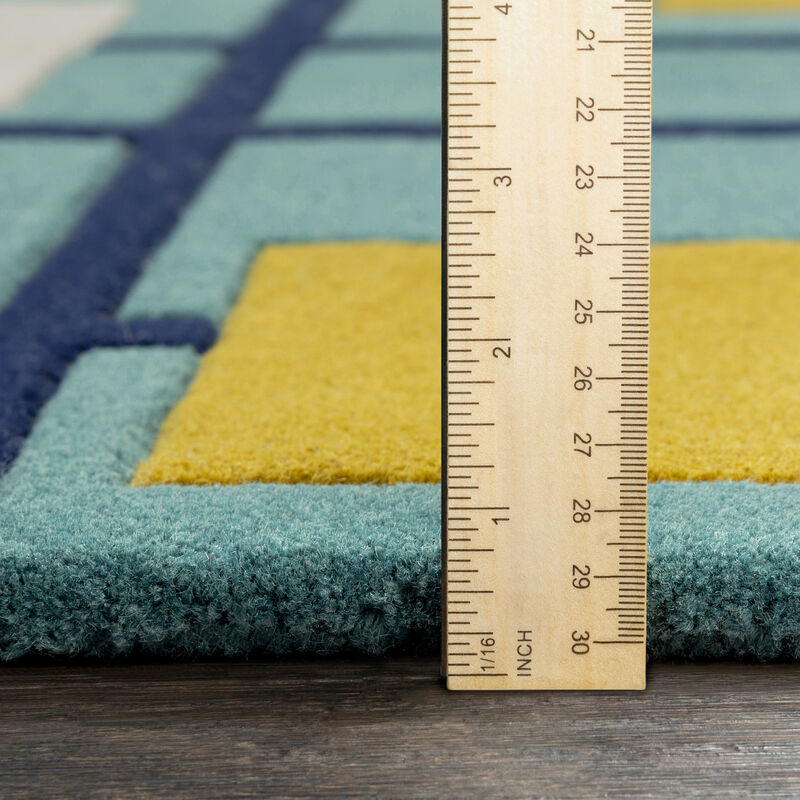 Forum FM-7201 10' x 14' Blue Rug