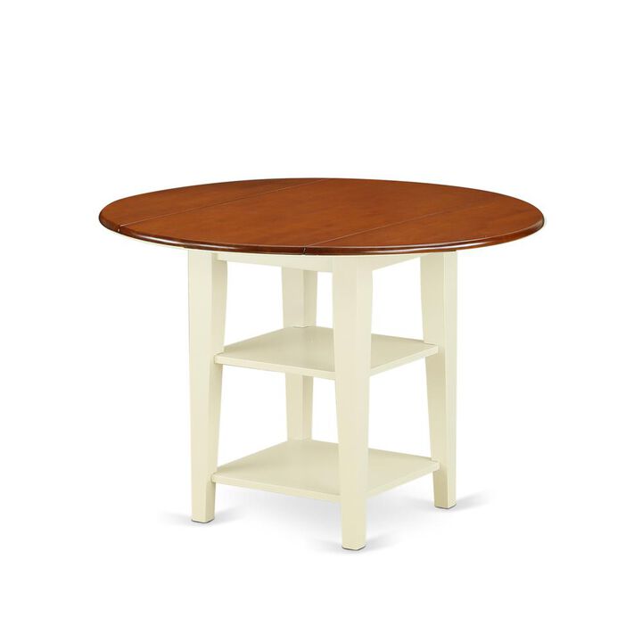Dining Table Buttermilk & Cherry