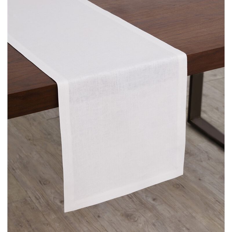 Solino Home 100% Pure Linen Table Runner | Diana
