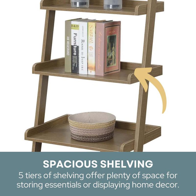 Convience Concept, Inc. American Heritage Bookshelf Ladder